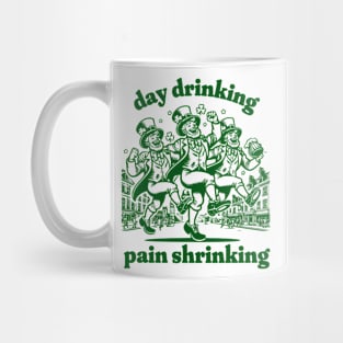 Day Drinking Pain Shrinking Shirt, Funny Meme Shirt, Funny Y2K Tshirt, Oddly Specific Shirt, Unisex Heavy Cotton Shirt, Funny Graphic Tee Mug